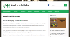 Desktop Screenshot of musikschule-mainz.de
